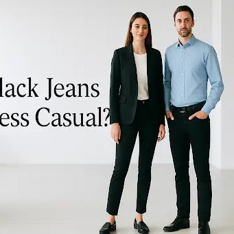 are black jeans business casual? can i wear jeans for business casual
