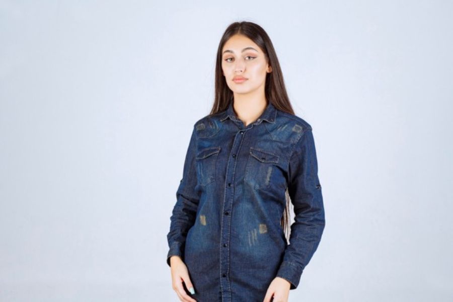 what to wear with a denim shirt