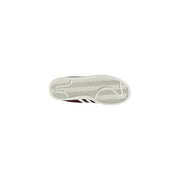 Adidas Originals Damen-Sneaker aus Leder zum Hineinschlüpfen in Bordeauxrot mit bordeauxroten und weißen Akzenten und profilierter Gummisohle