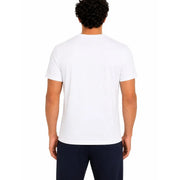 Aeronautica Militare Herren-Baumwollunterwäsche, weiß, Rundhalsausschnitt t-shirt mit kurzen Ärmeln aus atmungsaktiver Baumwolle