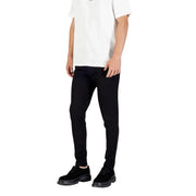 Schwarzer Slim-Fit Antony Morato Herren-Stretch-Viskosehose mit elegantem, modernem Design