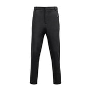 Armani Exchange Schwarze, taillierte Herrenhose aus Baumwollmischgewebe mit elegantem Design und dezenten seitlichen Reißverschlusstaschen.
