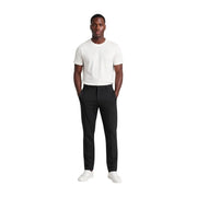 Armani Exchange Schwarze, taillierte Herrenhose aus Baumwollmischgewebe mit elegantem, modernem Schnitt und dezenten Bügelfalten