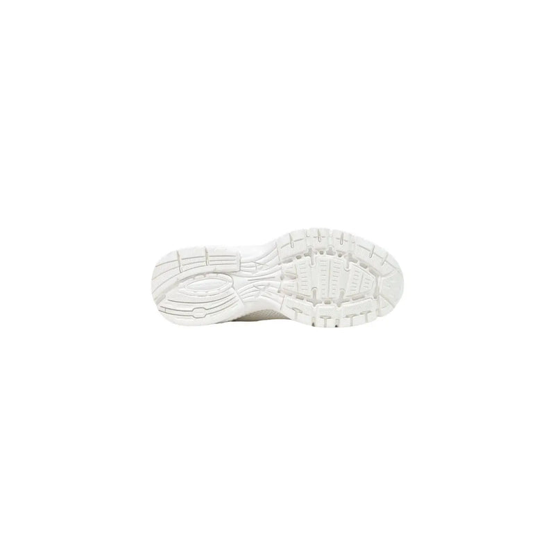 Weiße Gummisohle mit geometrischem Profil und geprägtem Markenlogo armani exchange Schwarze Damen-Sneaker aus Polyester zum Hineinschlüpfen