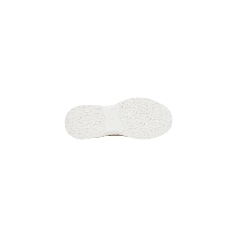 Weiße Gummisohle mit strukturierter Grifffläche an der Rückseite Armani Exchange Damen-Sneaker zum Hineinschlüpfen, lila Polyurethan