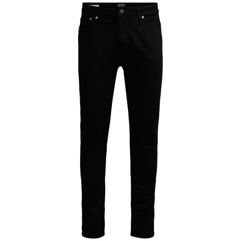 Schwarze Jeans mit Tasche, abgebildet im Produkt „Schwarze Jeans mit Tasche“