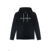 Schwarzer Kapuzenpullover mit Kordelzug (Produktbeschreibung: Schwarzer Kapuzenpullover mit Kordelzug)