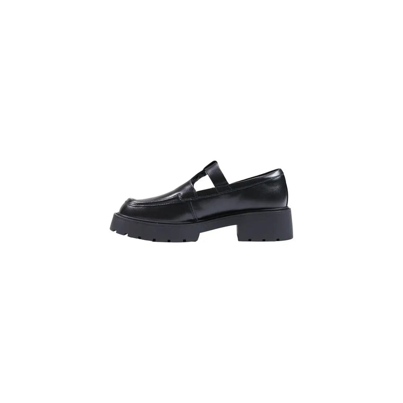 Calvin Klein Schwarze Mary-Jane-Loafer aus Lackleder für Damen mit klobiger Plateausohle zum Hineinschlüpfen