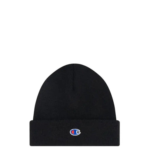 Black Champion beanie displayed alongside the Champion Gray Beanie product