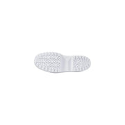 Weiße Gummischuhsohle mit geometrischem Profil converse Schwarze Chuck Taylor Damen-Sneaker aus Stoff, Rückseite