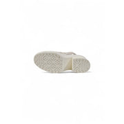 Converse Beigefarbene Chuck 70 Plateau-Sandalen aus Leder für Damen mit strukturierter, geometrischer Sohle und minimalistischem Design
