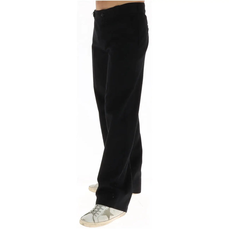 Dickies Schwarze Herren-Cordhose aus Baumwolle mit geradem Bein und klassischem Fünf-Taschen-Design für Herbst und Winter