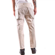 Dondup Beige Chino-Hose aus Baumwolle für Herren mit klarer, taillierter Passform und dezenten Ziernähten