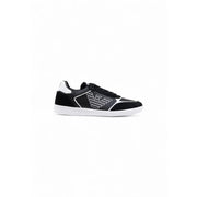 Emporio armani black and white sneakers with a sleek design.