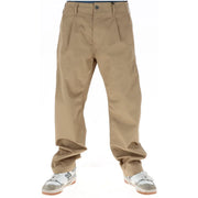 G-Star Herrenhose, khakifarbene Chino-Hose aus Baumwolle mit geradem Bein und Bundfalten vorne, ideal für Frühling und Sommer