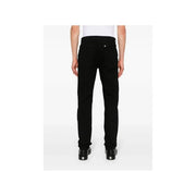 Schwarze, schmal geschnittene Stretch-Jeans aus Baumwolle von Givenchy für Herren mit dezenten Ziernähten