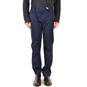 Marineblaue Chino-Hose aus Baumwolle für Herren von La Martina mit dezentem, gesticktem Logo am Bund