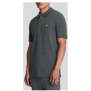 Gray polo shirt from Lyle & Scott Men’s Black Polo Shirt collection