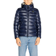 Marineblaue Steppjacke mit Kapuze – stilvoll, warm und kuschelig.