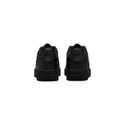 Nike Damen Air Force 1 Low aus schwarzem Ledertop Sneaker mit elegantem, minimalistischem Design und matter Oberfläche