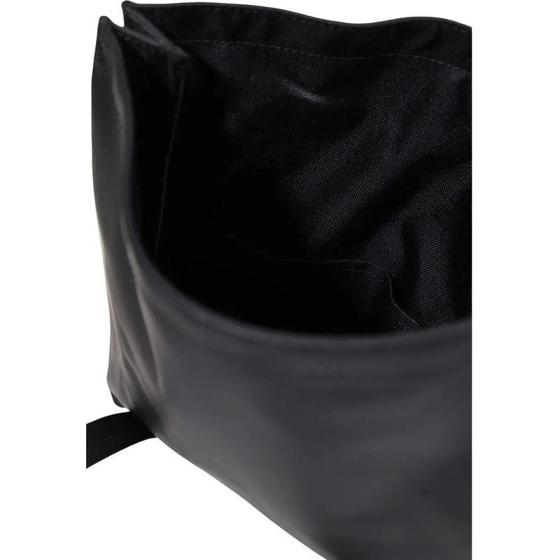 Rains Damen-Umhängetasche, schwarz, aus Polyester, mit elegantem, minimalistischem Design und dezenten Ziernähten, 8 x 15 x 8 cm