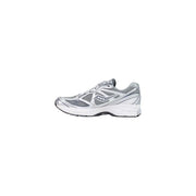 Saucony Grauer Damen-Sneaker Progrid Guide 7 aus Textil mit silber-grauem Mesh-Obermaterial und weißer Gummisohle