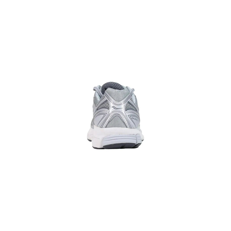Silber und Weiß Saucony Grauer Damen-Sneaker Progrid Guide 7 aus Textil mit Mesh-Obermaterial und Gummisohle zum Laufen