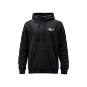 Schwarzer Tommy Hilfiger Jeans Herren-Hoodie aus Bio-Baumwolle mit dezent gesticktem Logo auf der Brust