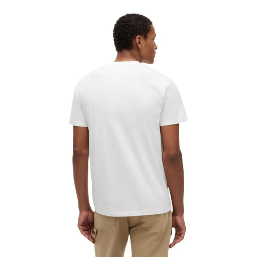 Tommy Hilfiger Weißes Herren-T-Shirt aus Bio-Baumwolle mit Rundhalsausschnitt und kurzen Ärmeln für die Freizeit