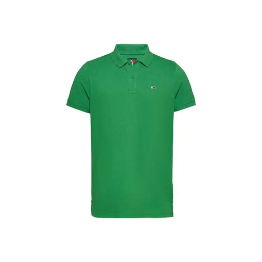Green short-sleeved polo shirt from Tommy Hilfiger Men’s Summer collection