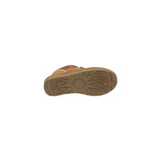 Hellbrauner UGG-Sneaker für Damen mit Obermaterial aus Wildleder und Gummisohle mit UGG-Starburst-Profil.